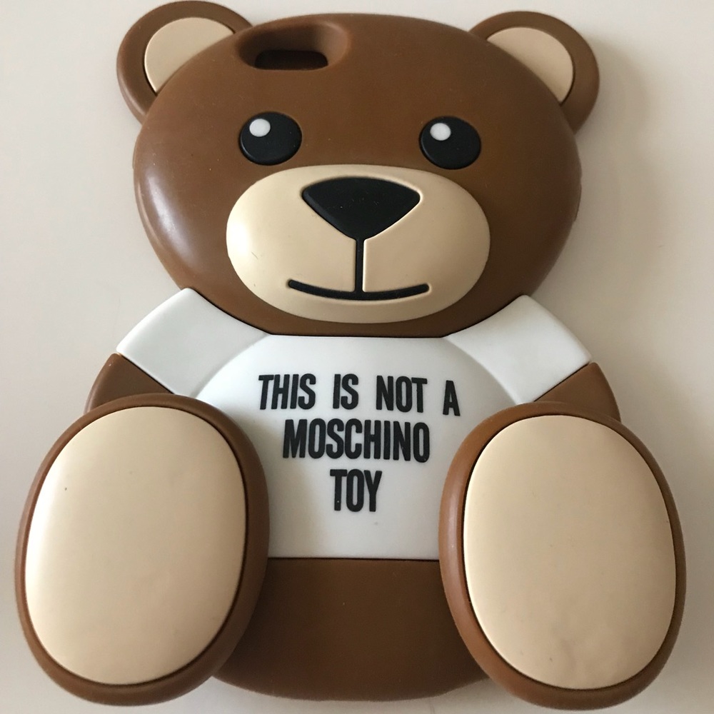 Moschino iPhone 6s Plus case